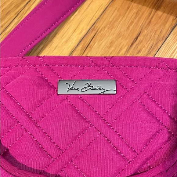 *Like New!* Vera Bradley Magenta Pink Quilted Tote - Picture 2 of 10